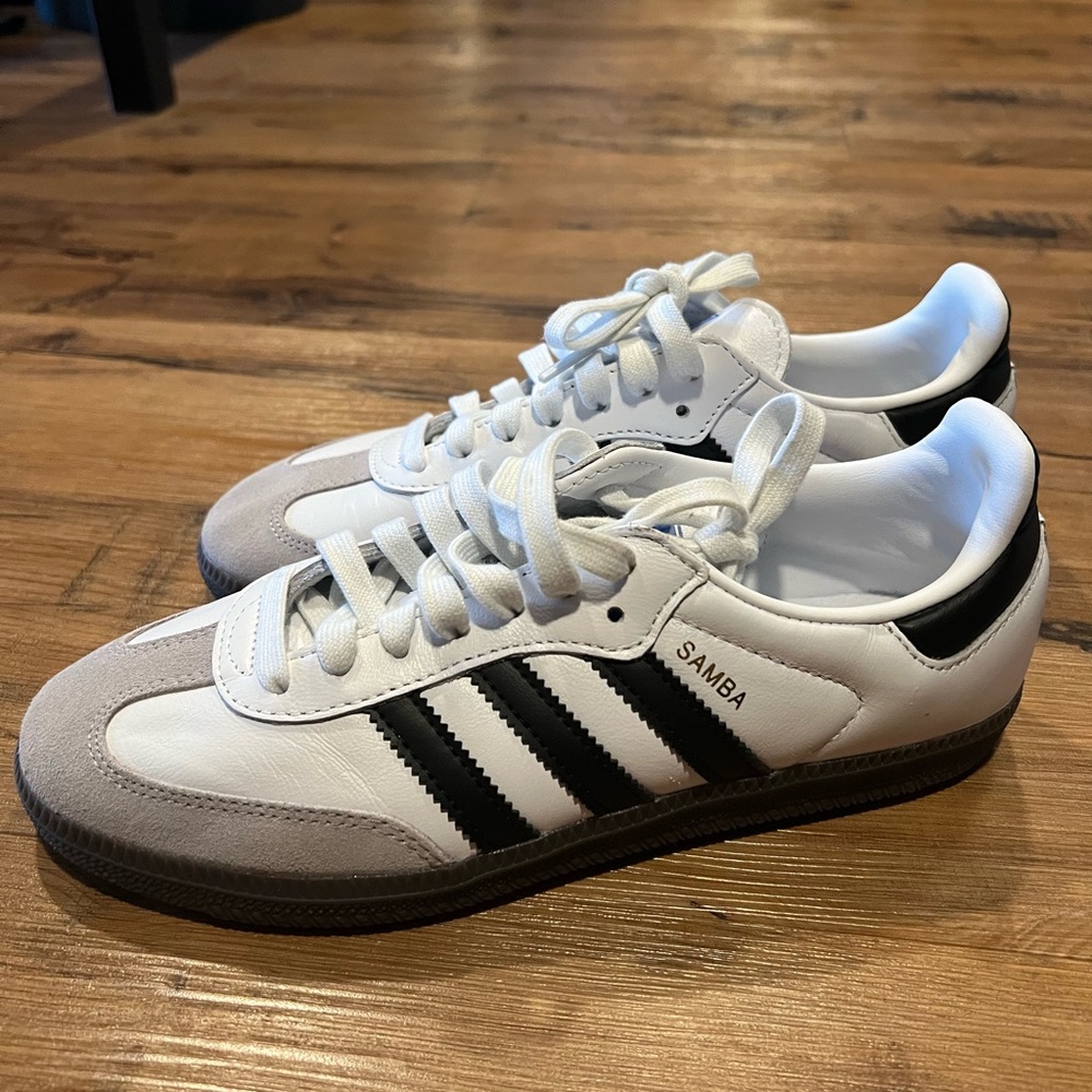 Adidas Samba sneakers, worn once